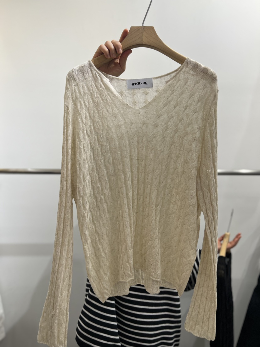 OLA東大門直郵女裝新款真品時尚25春夏熱賣推薦休閑職業針織衫mellor/OLA針織衫圖色2