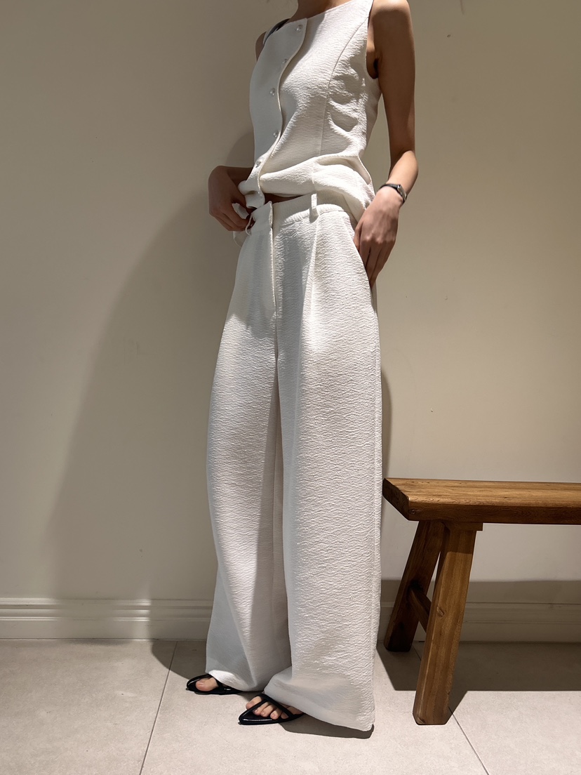 ME MO東大門代購女裝新款職業熱賣時尚真品正裝褲西褲粗花呢ME MO正裝褲/西褲圖色1