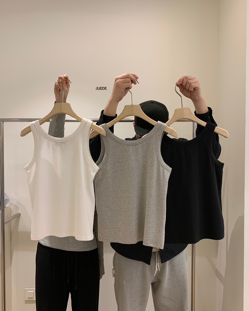 JUEDE(此品牌容易投訴)東大門實拍女裝新品25春夏吊帶背心JUEDE吊帶/背心