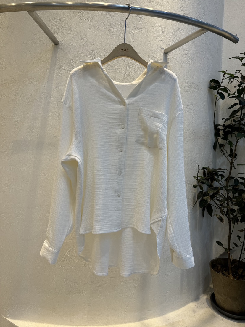 RIAH東大門實拍女裝新品推薦熱賣時尚真品25春夏襯衫蕾絲衫RIAH襯衫/蕾絲衫圖色2