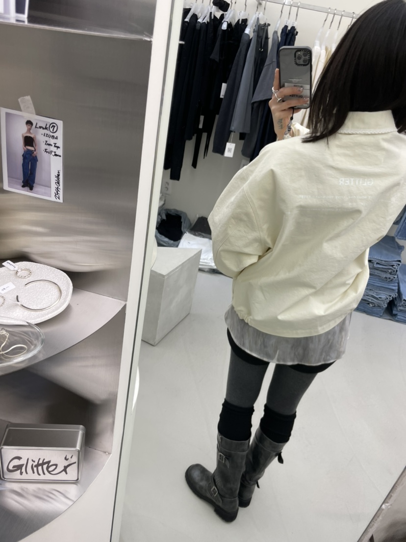 GLITTER東大門實拍女裝新品推薦真品人氣熱賣休閑時尚25春夏夾克GLITTER夾克
