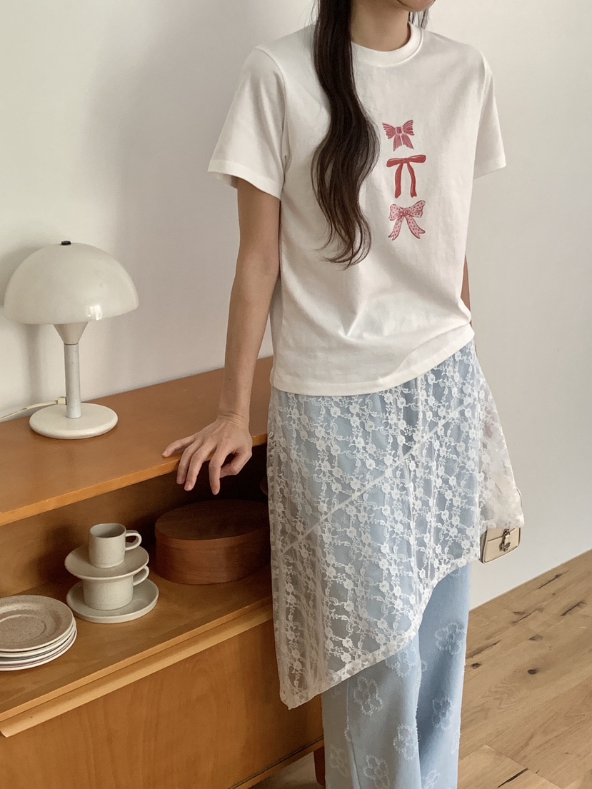 RE:OPENING韓國代購女士新品職業人氣25春夏熱賣時尚推薦T恤RE:OPENINGT恤