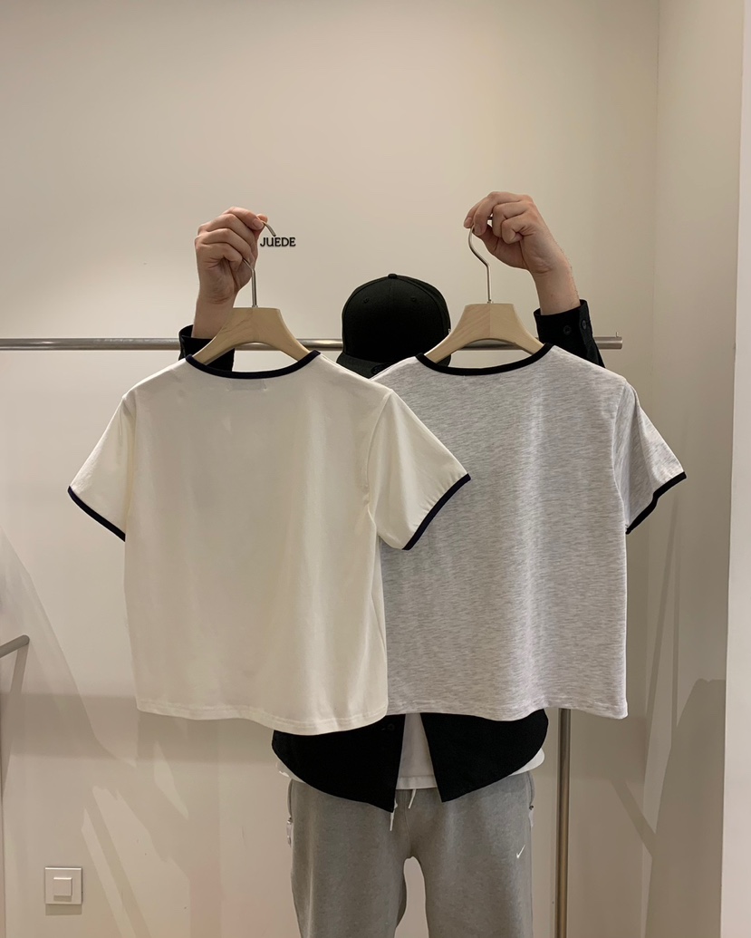 JUEDE(此品牌容易投訴)東大門直郵女士新品25春夏人氣T恤JUEDET恤
