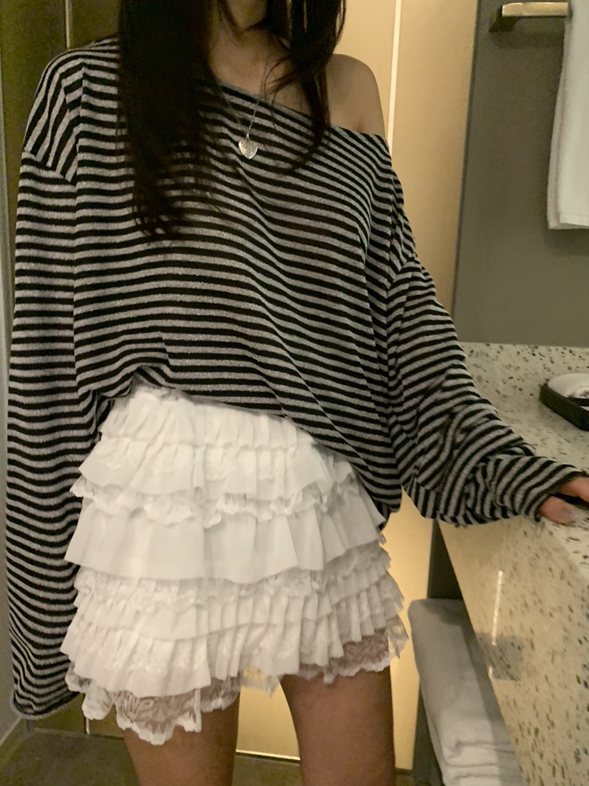 BADCALM韓國代購女士新品25春夏人氣休閑真品時尚推薦熱賣短裙BADCALM短裙