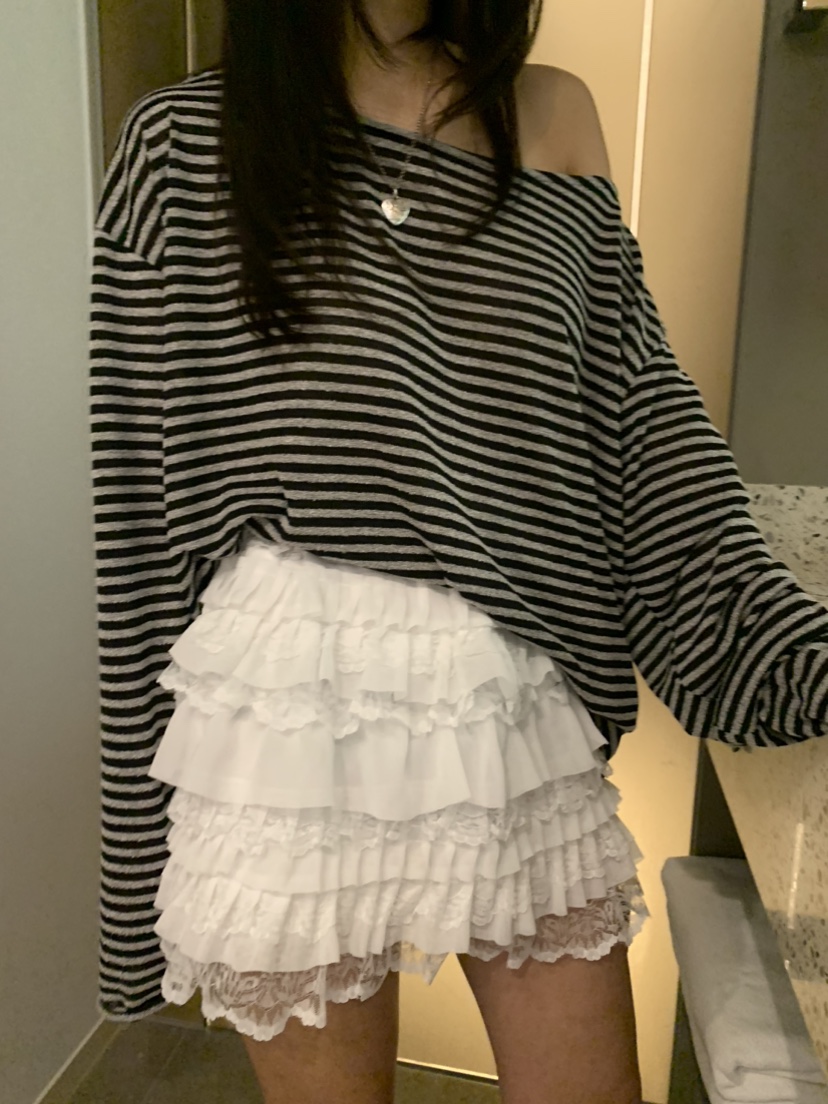 BADCALM韓國代購女士新品25春夏人氣休閑真品時尚推薦熱賣短裙BADCALM短裙