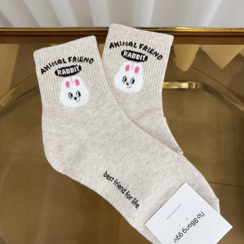 CACTUS-Q東大門代購女裝新款休閑真品職業25春夏時尚推薦襪子CACTUS十雙起/可混搭襪子圖色3