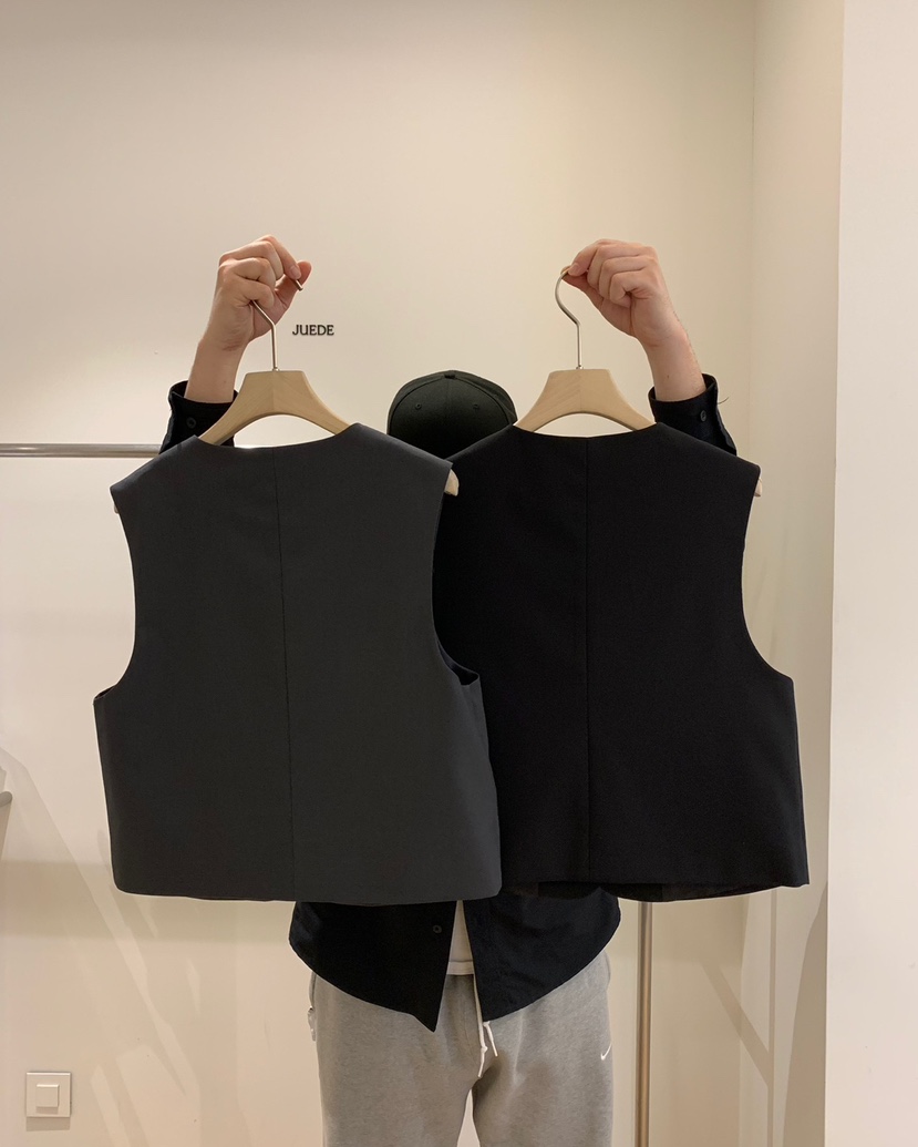 JUEDE(此品牌容易投訴)東大門實拍女士新品推薦25春夏馬甲JUEDE馬甲