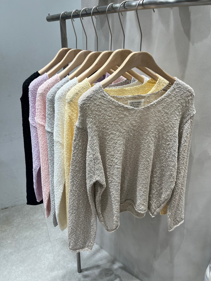 EVERCOMMERCE METICULOUSLY DESIGNED東大門實拍女裝新品推薦針織衫EVERCOMMERCE METICULOUSLY DESIGNED針織衫