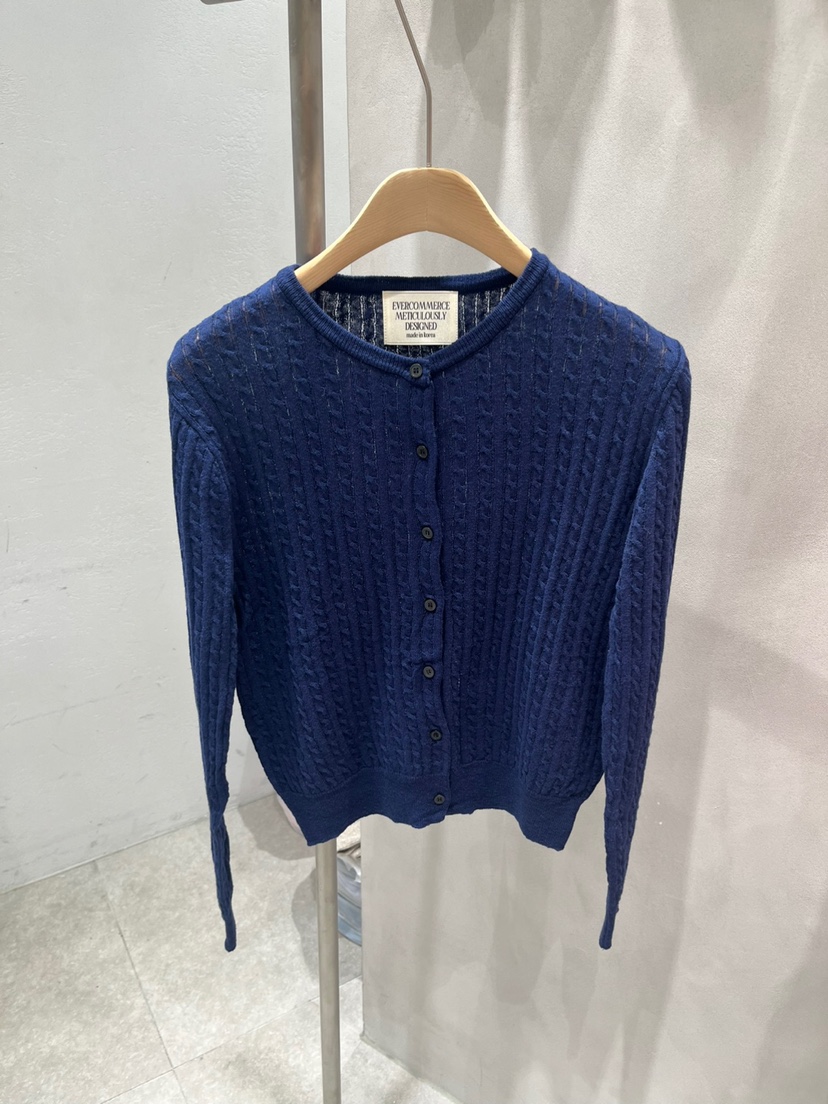 EVERCOMMERCE METICULOUSLY DESIGNED韓國直郵女士新款時尚針織衫EVERCOMMERCE METICULOUSLY DESIGNED針織衫圖色4