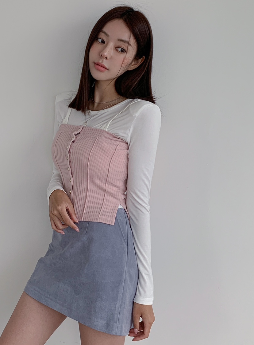 SLIT東大門代購女士新品真品時尚推薦熱賣吊帶背心不含內搭SLIT吊帶/背心