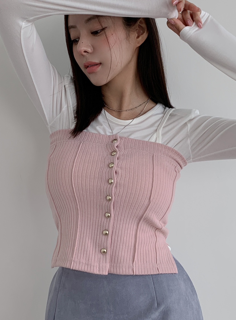 SLIT東大門代購女士新品真品時尚推薦熱賣吊帶背心不含內搭SLIT吊帶/背心圖色1