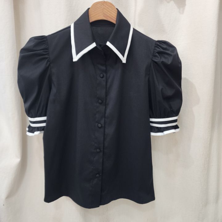 火Ⅱ-화투-T東大門直郵女士新品真品人氣推薦職業襯衫蕾絲衫火Ⅱ襯衫/蕾絲衫