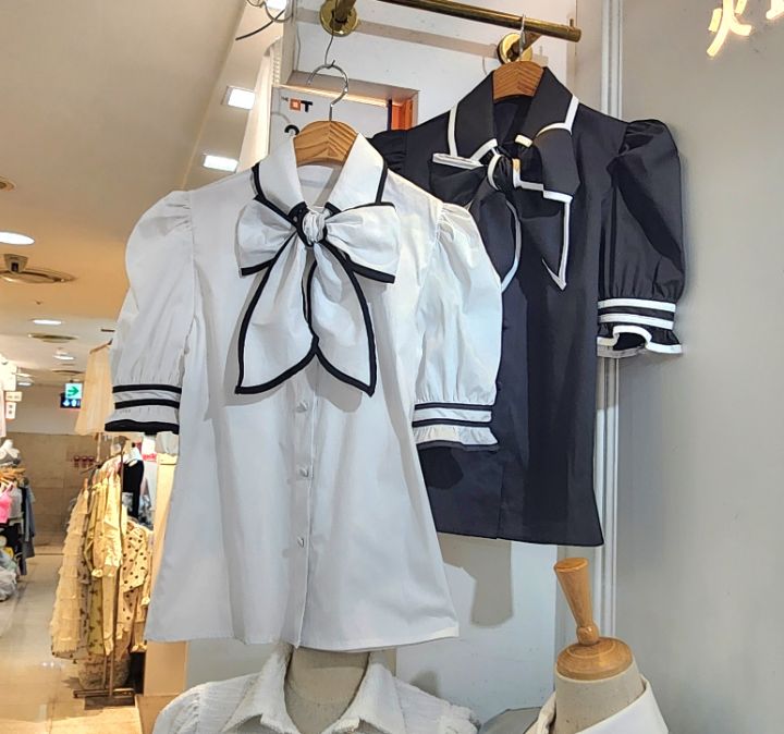 火Ⅱ-화투-T東大門直郵女士新品真品人氣推薦職業襯衫蕾絲衫火Ⅱ襯衫/蕾絲衫