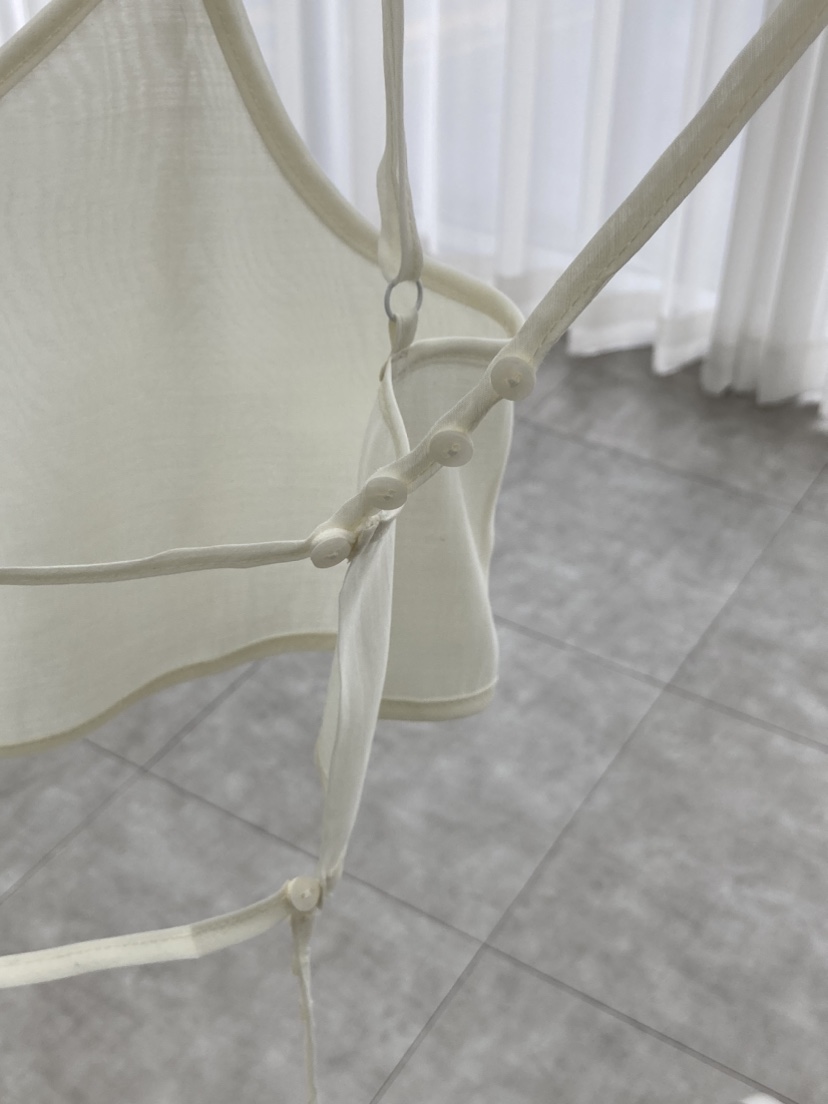 ROUGH東大門代購女裝新品職業時尚25春夏休閑吊帶背心歐根紗ROUGH吊帶/背心