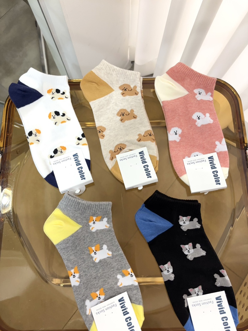 CACTUS-Q韓國代購女士新品推薦休閑時尚熱賣25春夏真品襪子CACTUS十雙起/可混搭襪子