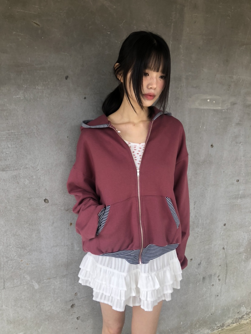FLASH東大門實拍女士新品25春夏熱賣人氣職業推薦休閑夾克拉鏈FLASH夾克