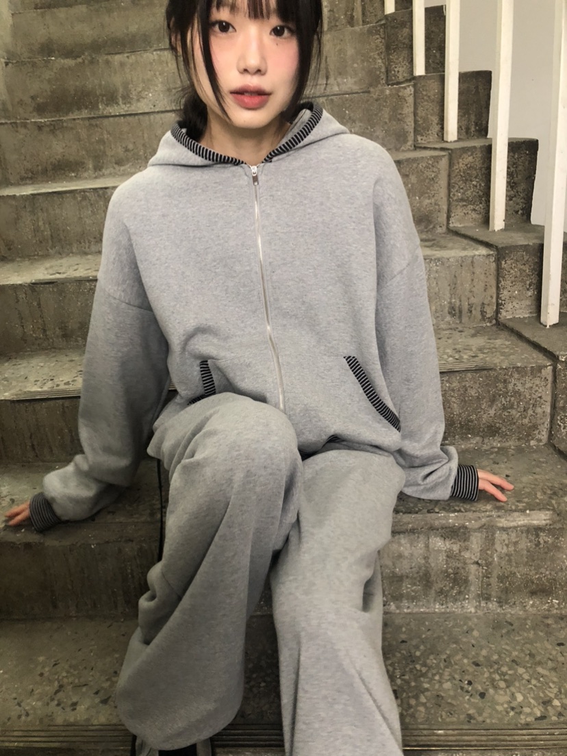 FLASH東大門實拍女士新品25春夏熱賣人氣職業推薦休閑夾克拉鏈FLASH夾克