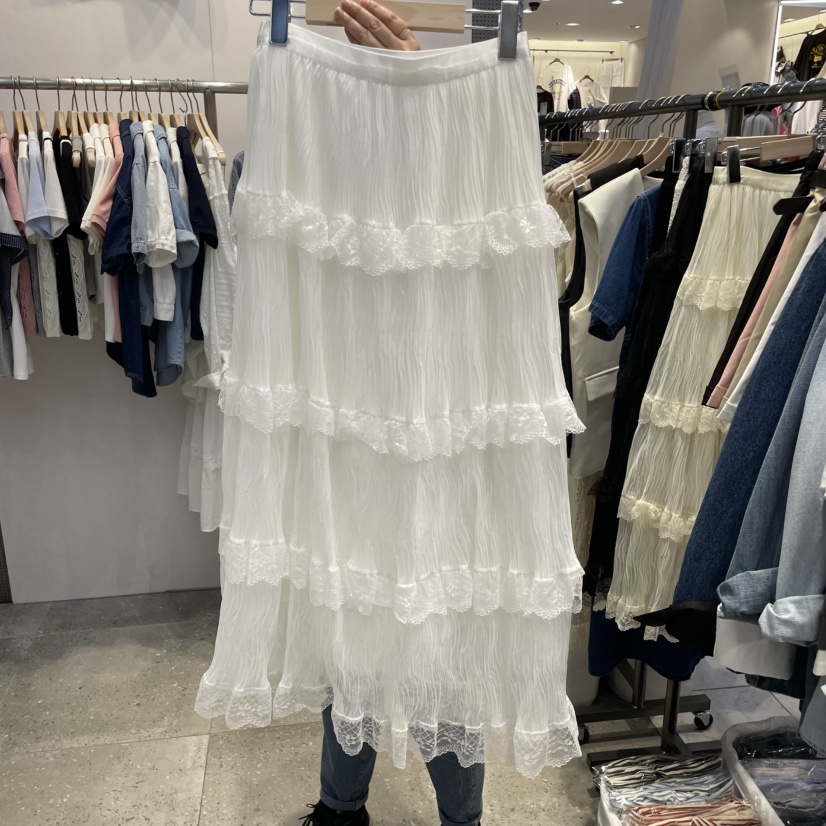 BLOOM東大門代購女士新款熱賣25春夏時尚真品職業半身裙中短裙BLOOM-Q半身裙/中短裙