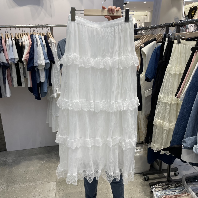 BLOOM東大門代購女士新款熱賣25春夏時尚真品職業半身裙中短裙BLOOM-Q半身裙/中短裙