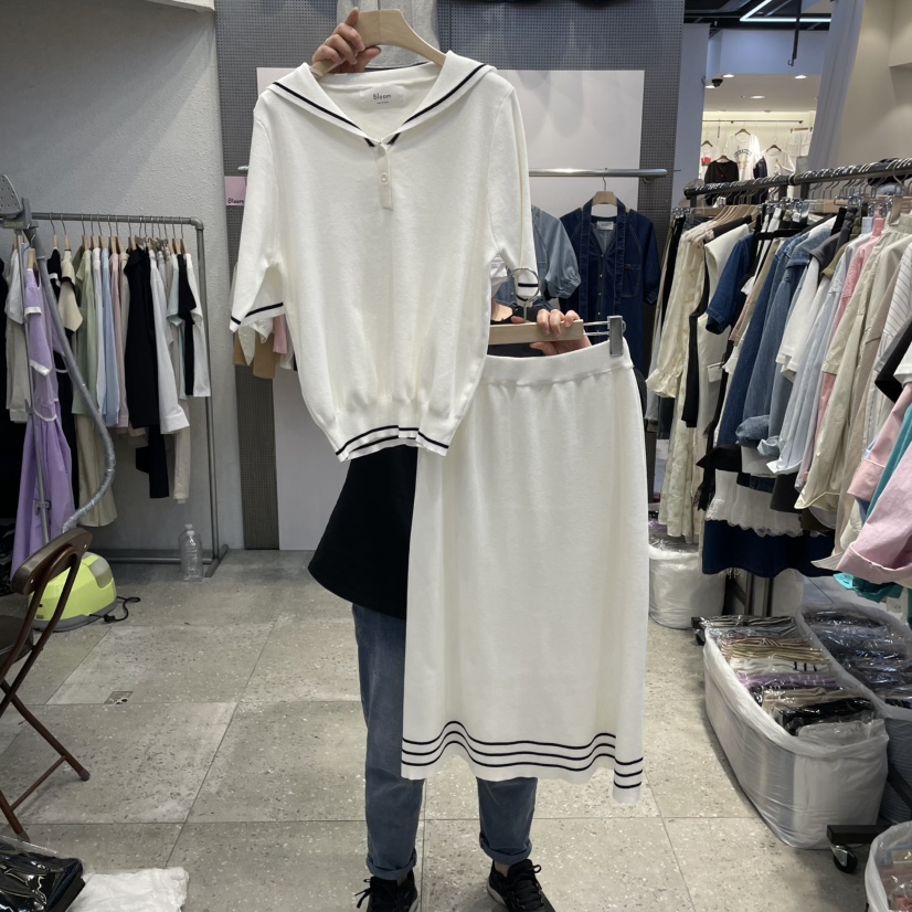 BLOOM東大門直郵女裝新品時尚真品25春夏熱賣推薦套裝斗篷套裝BLOOM-Q套裝