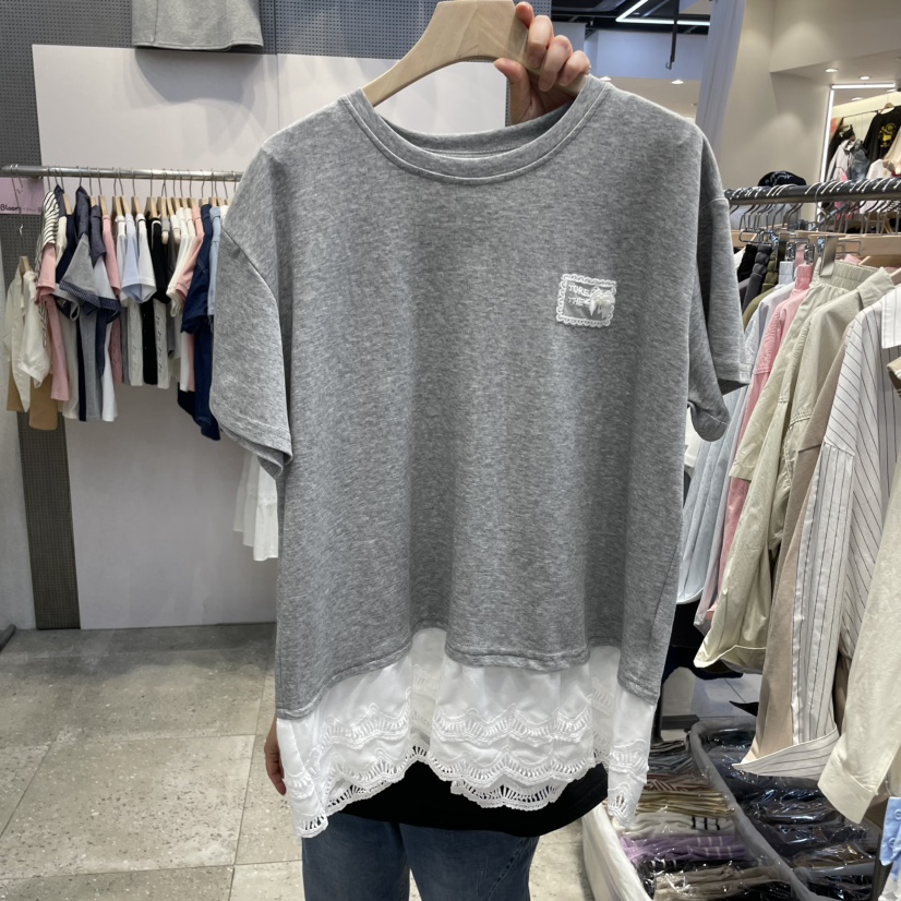 BLOOM東大門直郵女士新品休閑時尚真品職業熱賣人氣25春夏T恤BLOOM-QT恤圖色3