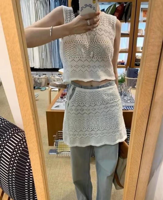 LIBERTY韓國直郵女裝新品人氣25春夏職業熱賣真品半身裙中短裙LIBERTY半身裙/中短裙圖色1
