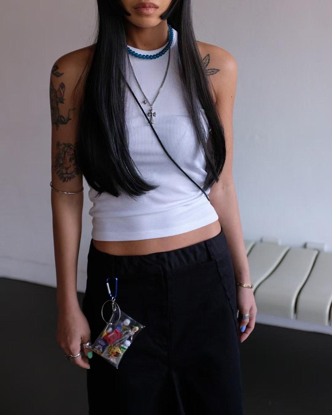 MINICLOSET東大門代購女裝新款職業時尚熱賣真品人氣吊帶背心MINICLOSET吊帶/背心圖色3