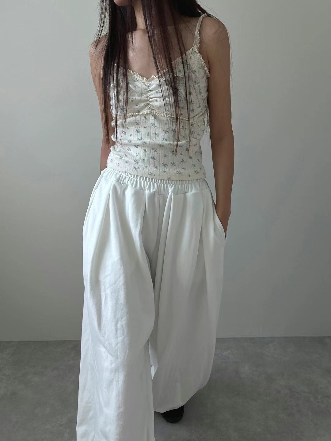 UNENE-OT韓國直郵女士新款職業休閑25春夏推薦時尚人氣休閑褲UNENE休閑褲