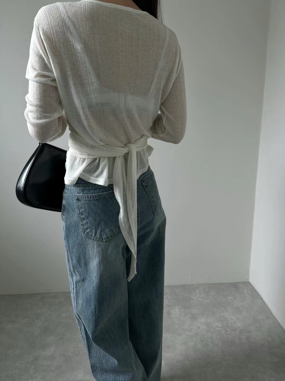 UNENE-OT東大門實拍女士新品25春夏推薦真品休閑職業針織衫UNENE針織衫