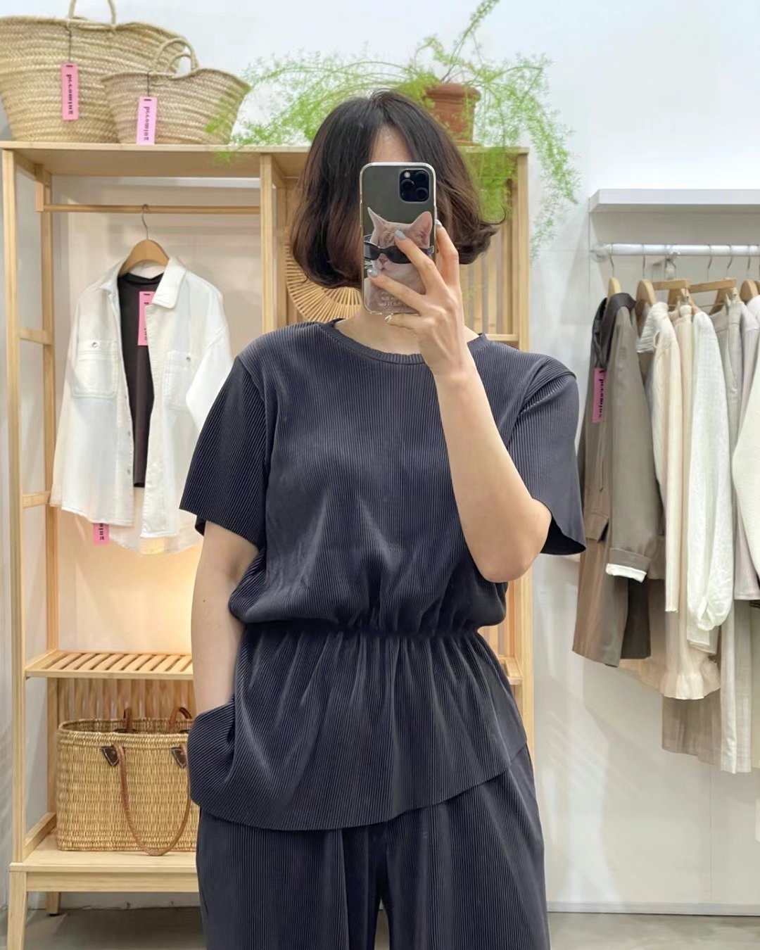 CRUCIALSTAR韓國代購女裝新品人氣休閑職業真品推薦套裝套裝CRUCIALSTAR套裝