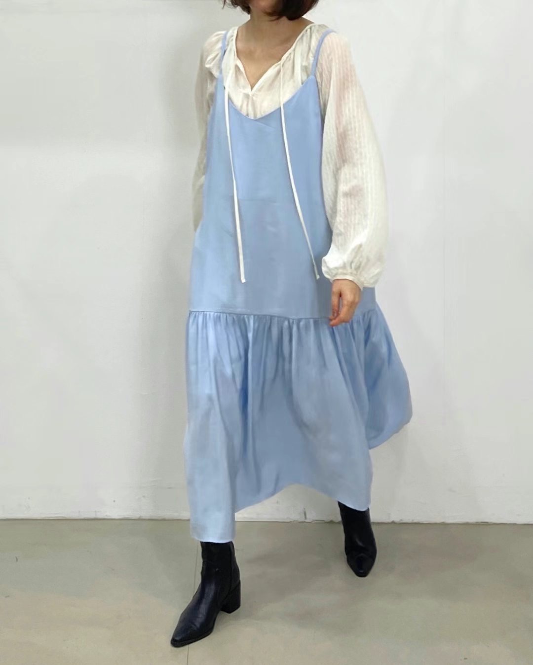 CRUCIALSTAR東大門直郵女裝新款人氣熱賣休閑時尚25春夏連衣裙CRUCIALSTAR連衣裙圖色2