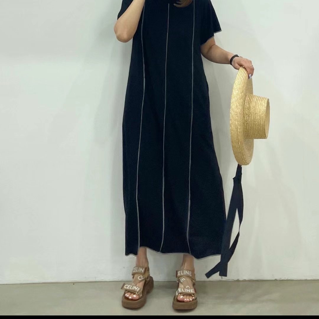 CRUCIALSTAR東大門代購女裝新款真品25春夏人氣時尚推薦連衣裙CRUCIALSTAR連衣裙圖色2