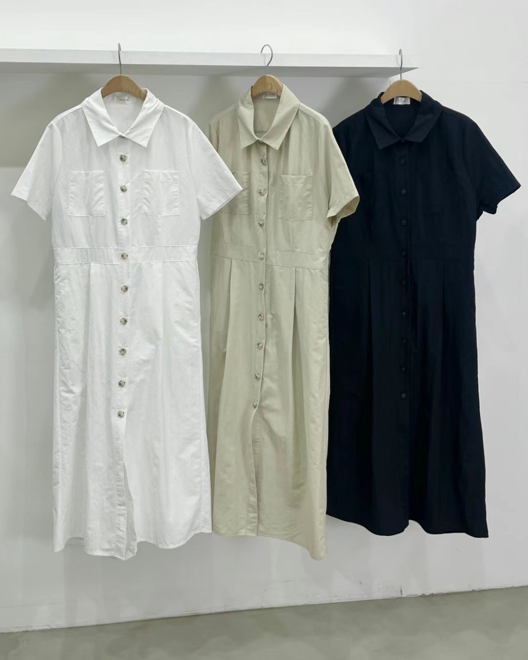 CRUCIALSTAR韓國直郵女裝新品推薦休閑職業時尚25春夏連衣裙CRUCIALSTAR連衣裙