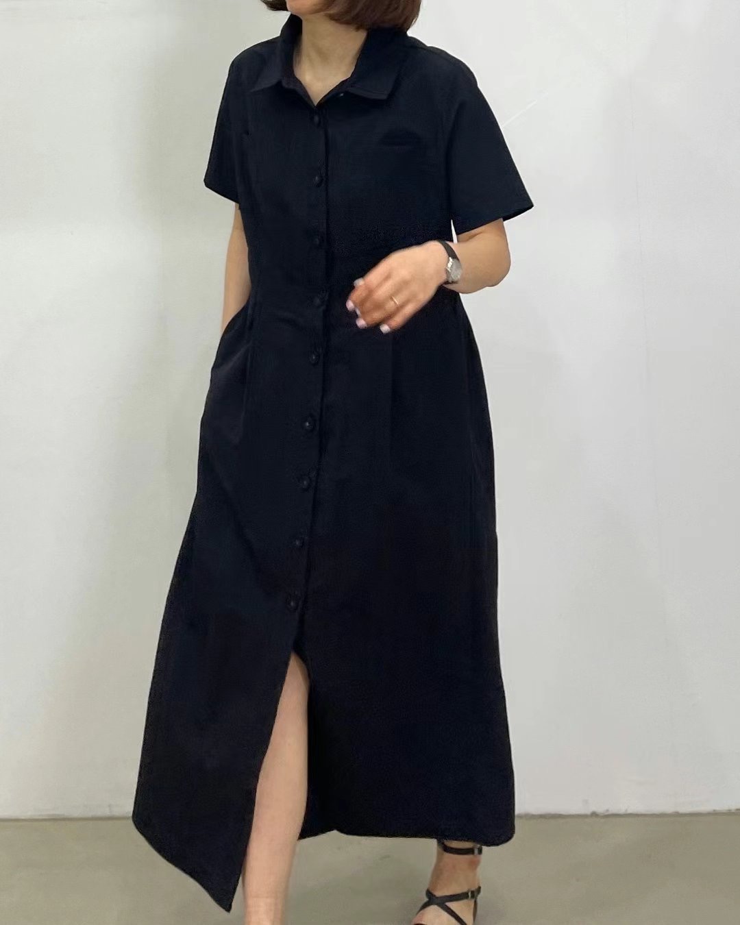 CRUCIALSTAR韓國直郵女裝新品推薦休閑職業時尚25春夏連衣裙CRUCIALSTAR連衣裙圖色3