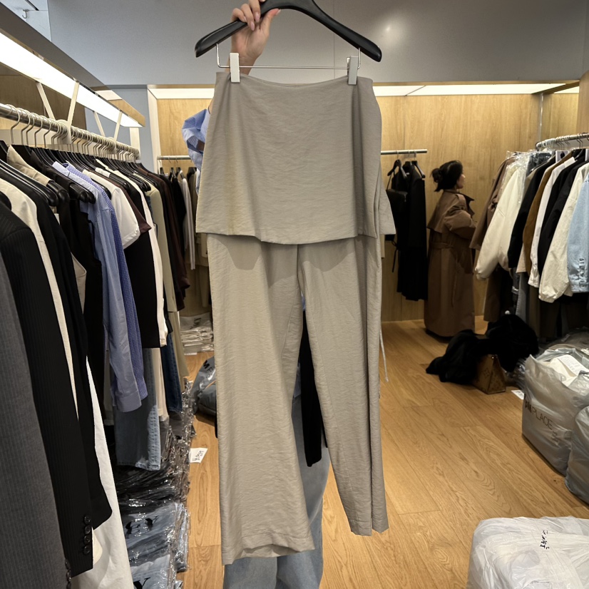 LEFANCY韓國直郵㊣東大門實拍女裝新品25春夏休閑職業推薦裙褲LEFANCY裙褲