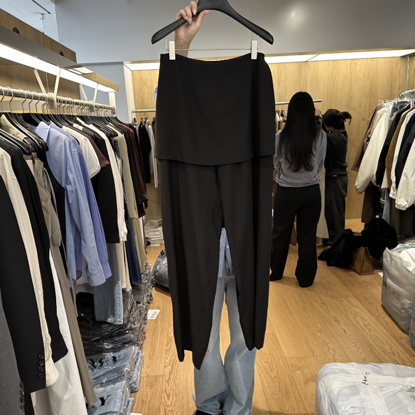 LEFANCY韓國直郵㊣東大門實拍女裝新品25春夏休閑職業推薦裙褲LEFANCY裙褲圖色3