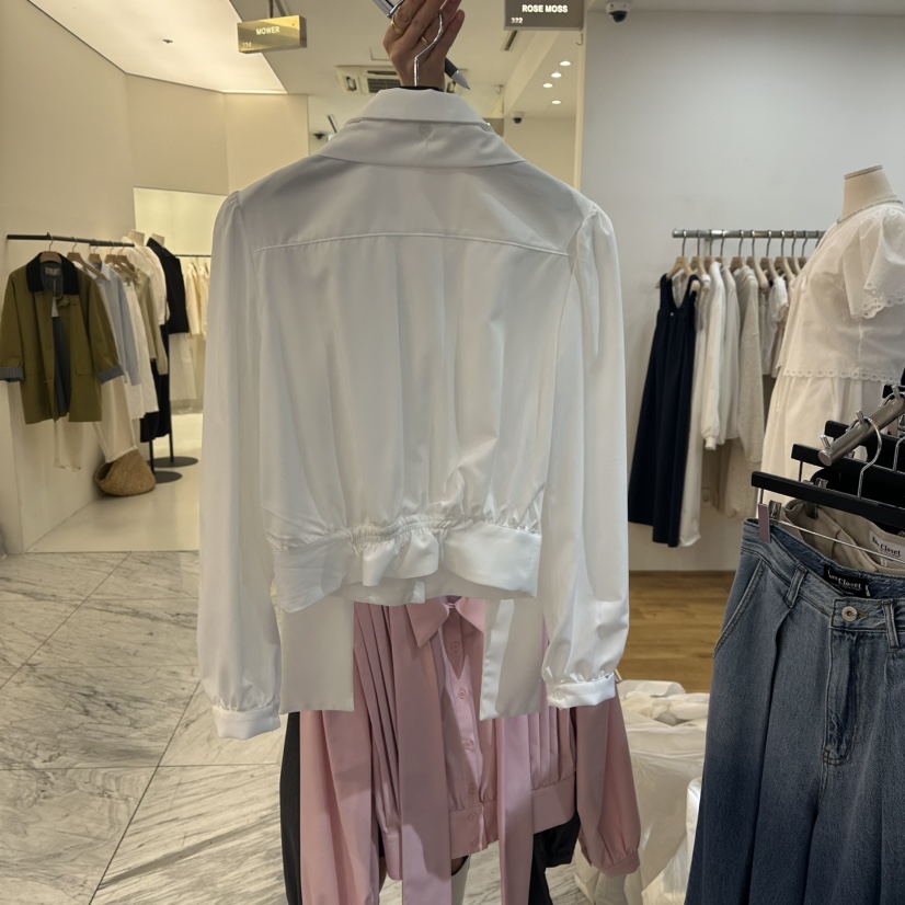 RARE CLOSET韓國直郵㊣女裝新品推薦熱賣25春夏襯衫蕾絲衫RARE CLOSET襯衫/蕾絲衫