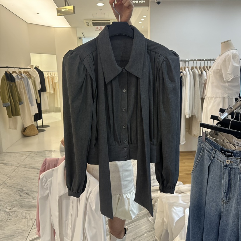 RARE CLOSET韓國直郵㊣女裝新品推薦熱賣25春夏襯衫蕾絲衫RARE CLOSET襯衫/蕾絲衫圖色3