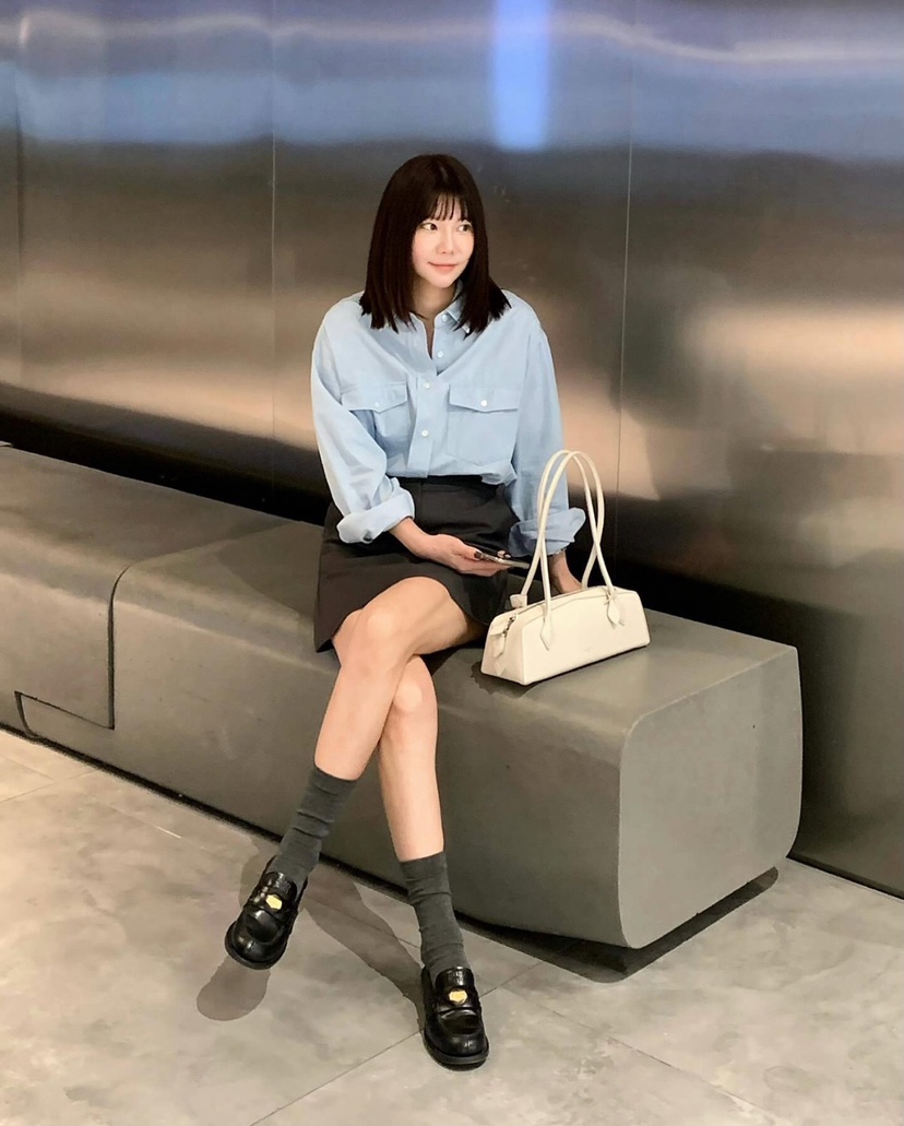 COURGETTE韓國㊣直郵東大門代購女裝新款人氣推薦襯衫蕾絲衫COURGETTE襯衫/蕾絲衫