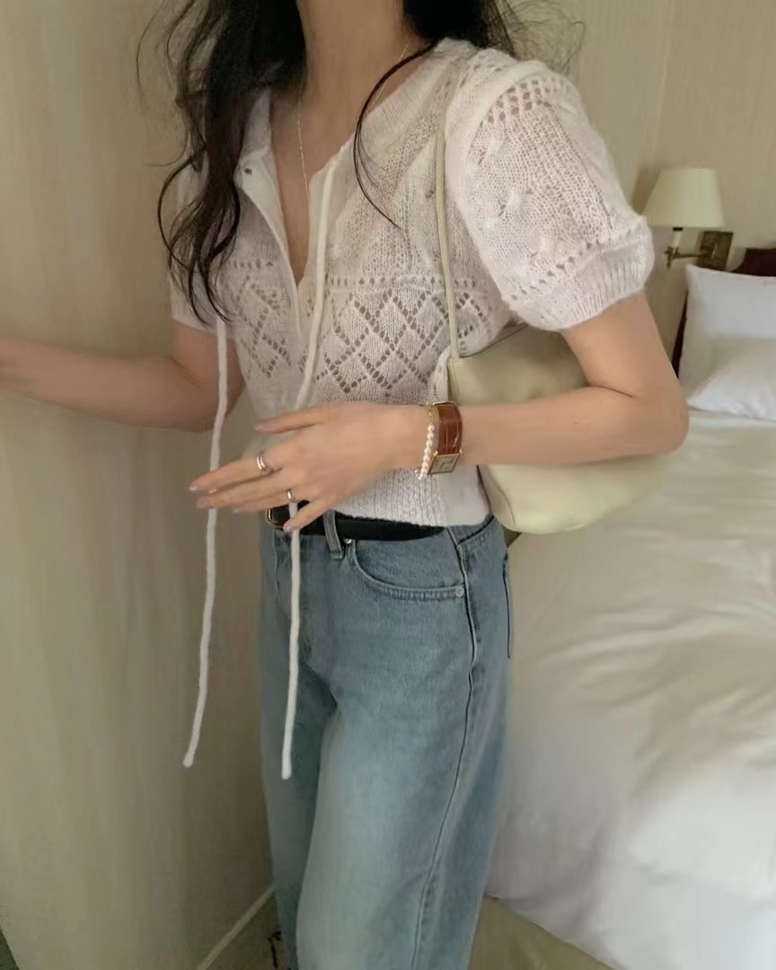 PYT-ot韓國直郵㊣東大門實拍女裝新款職業推薦人氣時尚針織衫pretty young thing針織衫