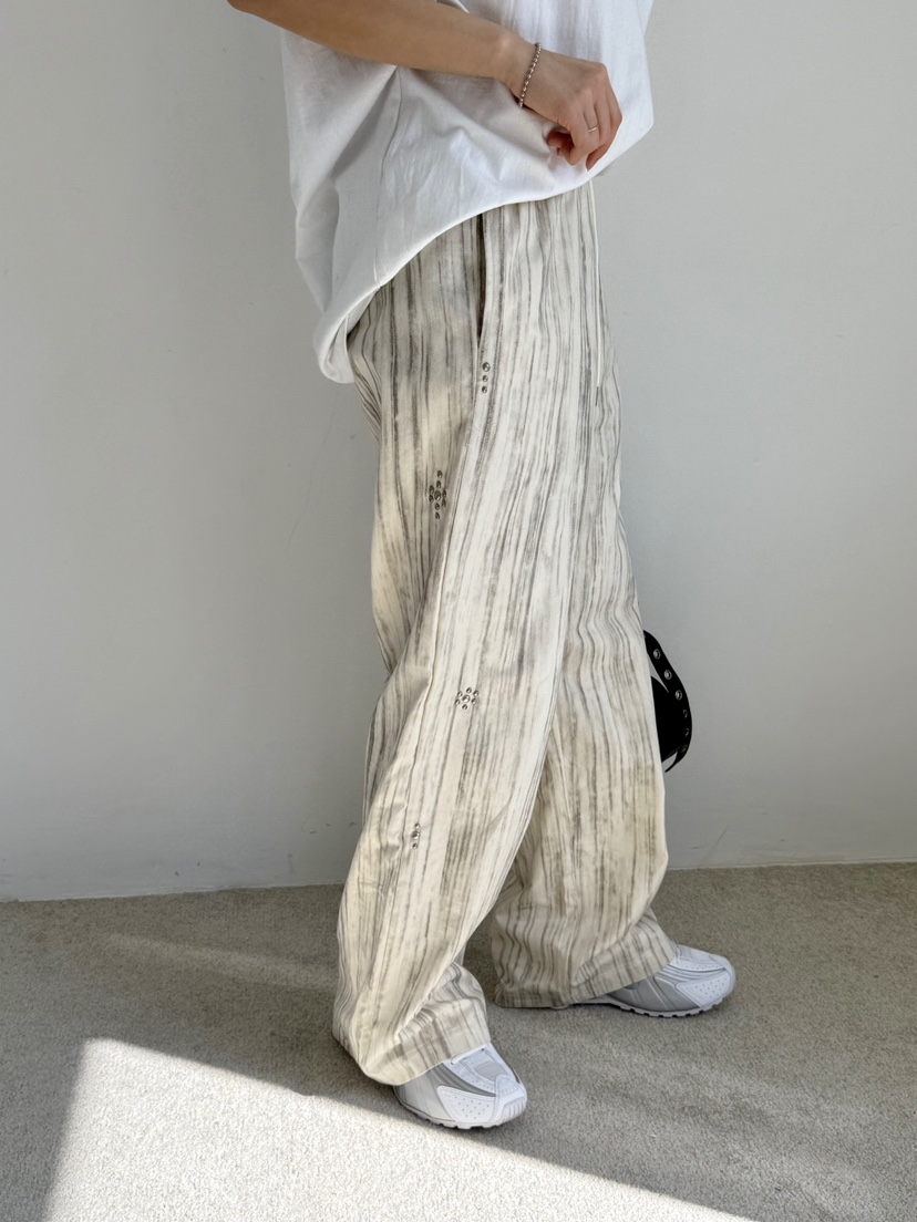 AVEC-OT韓國直郵㊣女裝新款時尚25春夏職業推薦休閑休閑褲EIGHTGLOW休閑褲