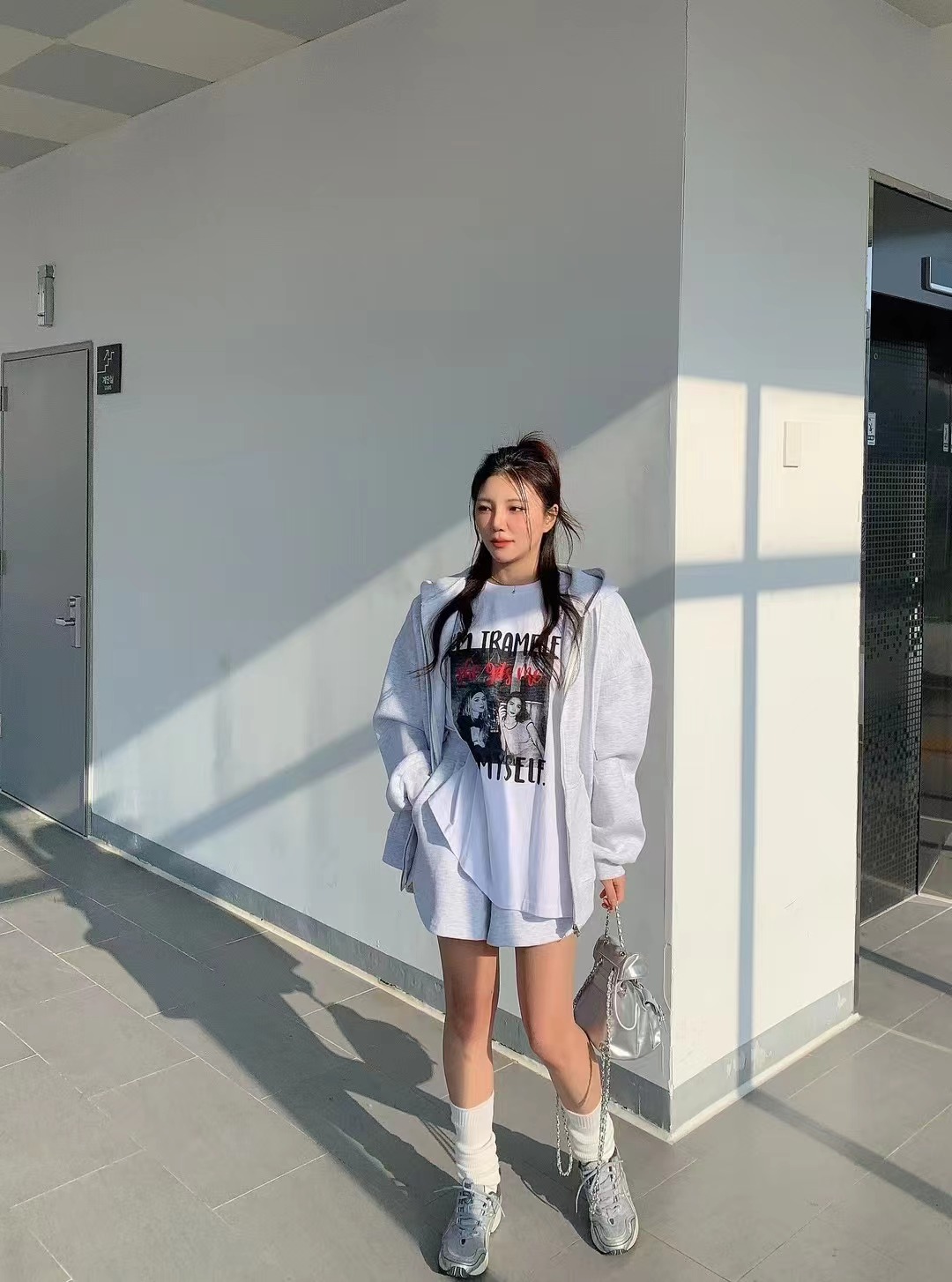 BIENVU韓國直郵㊣東大門實拍女裝新款休閑推薦25春夏人氣夾克BIENVU夾克