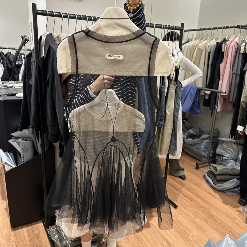 JADEMARKET韓國直郵㊣女裝新品時尚推薦職業人氣熱賣吊帶背心JADE MARKET吊帶/背心