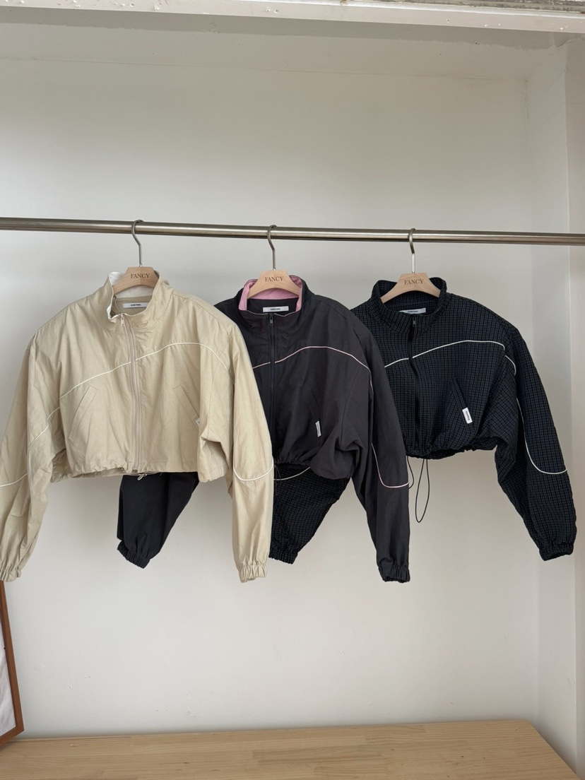 FANCY韓國㊣直郵東大門代購女裝新品時尚職業休閑熱賣25春夏夾克FANCY/Something夾克