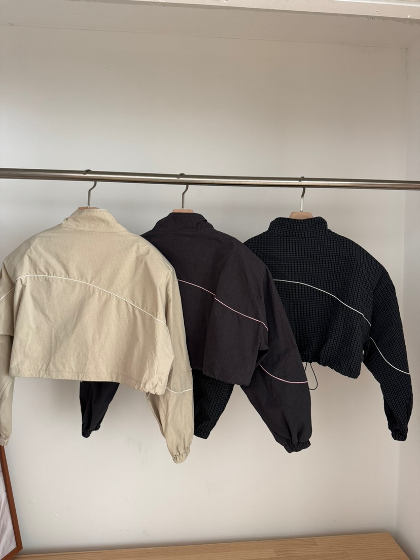 FANCY韓國㊣直郵東大門代購女裝新品時尚職業休閑熱賣25春夏夾克FANCY/Something夾克