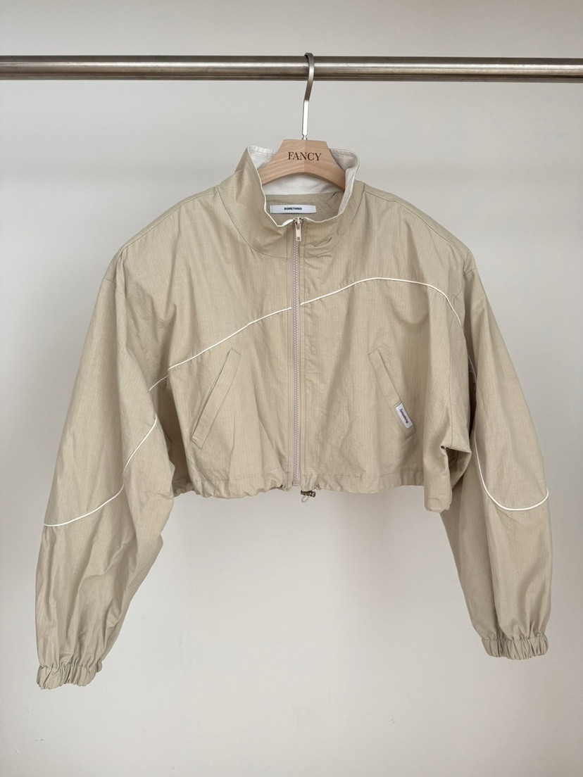 FANCY韓國㊣直郵東大門代購女裝新品時尚職業休閑熱賣25春夏夾克FANCY/Something夾克