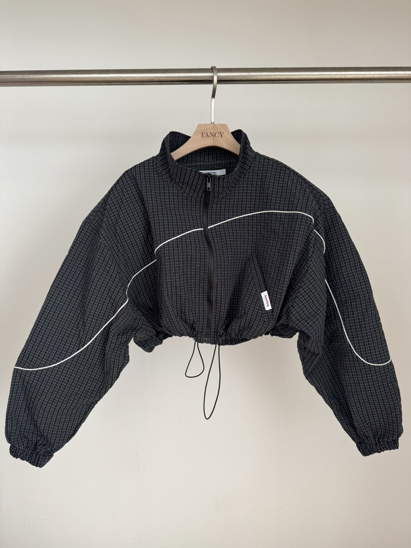 FANCY韓國㊣直郵東大門代購女裝新品時尚職業休閑熱賣25春夏夾克FANCY/Something夾克圖色2