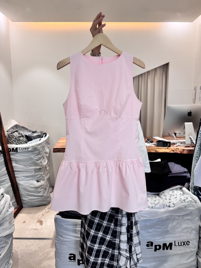 FRIC韓國直郵㊣女裝新款休閑25春夏時尚職業人氣熱賣連衣裙FRIC連衣裙圖色2