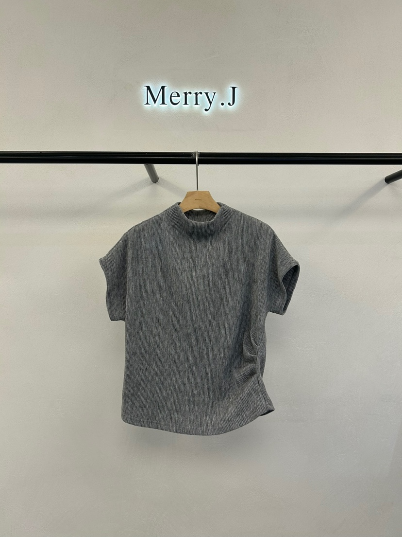 MERRY-J韓國直郵㊣東大門實拍女裝新品時尚休閑熱賣人氣T恤MERRY-JT恤