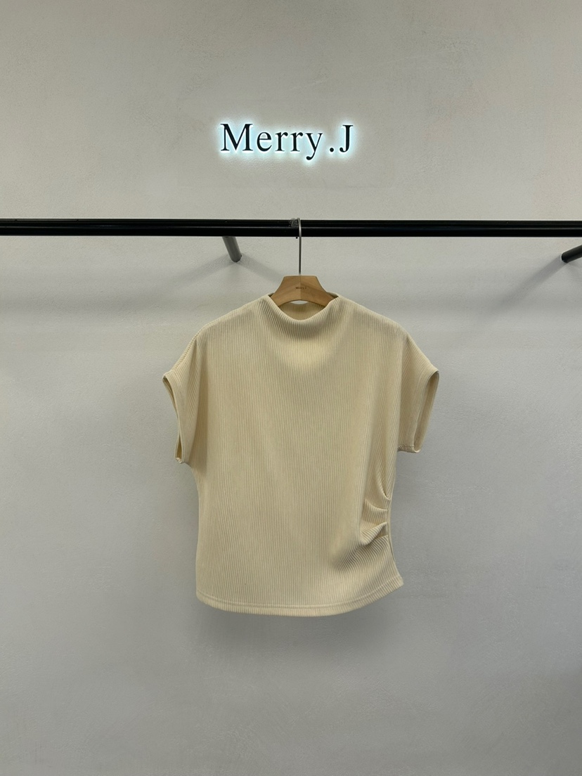 MERRY-J韓國直郵㊣東大門實拍女裝新品時尚休閑熱賣人氣T恤MERRY-JT恤圖色3